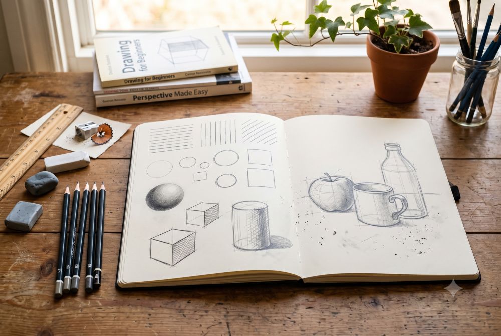 How to start drawing: A beginner's step-by-step guide
