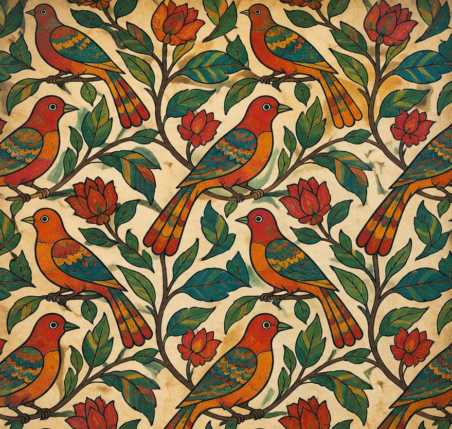 Pattern in artwork