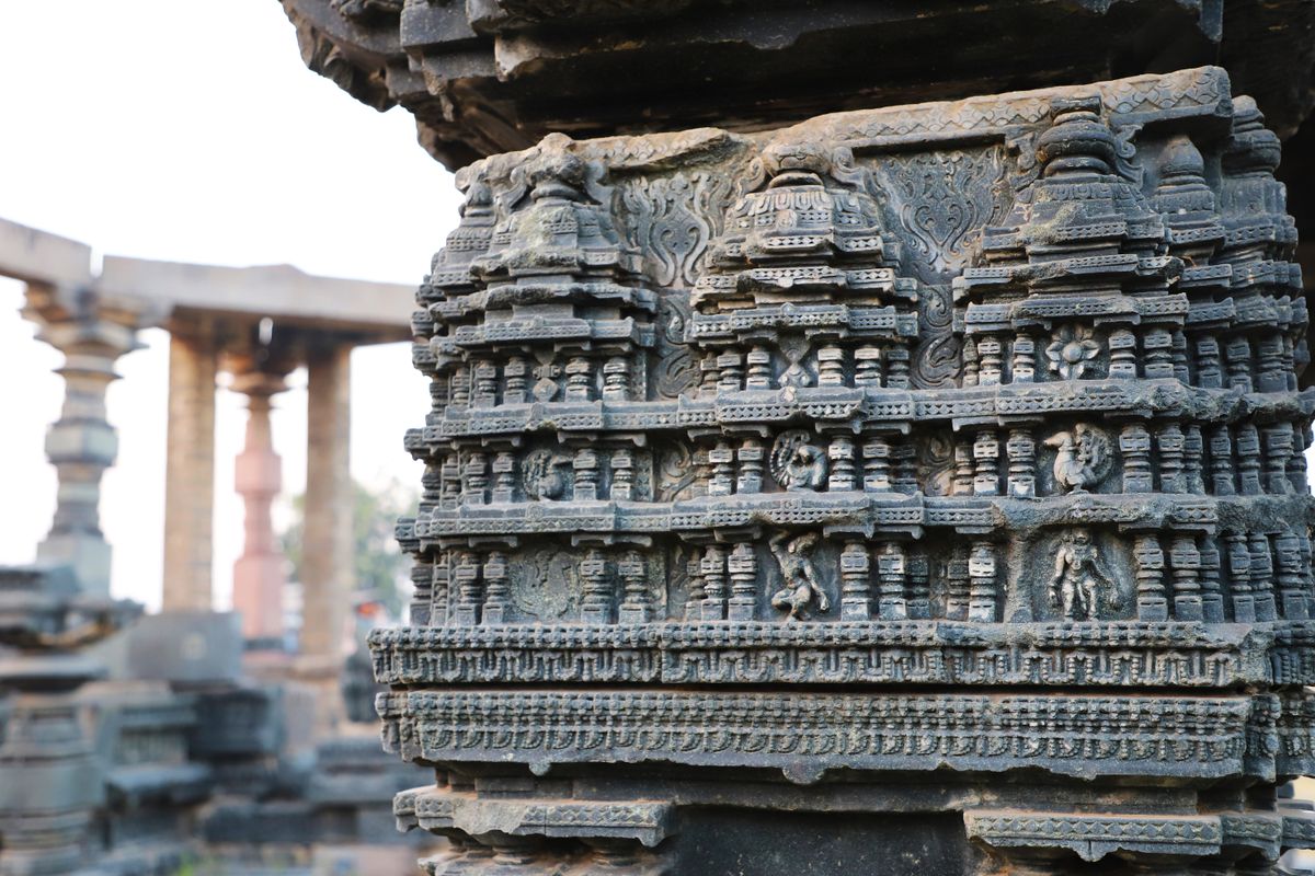 Traditional temple representing architecture