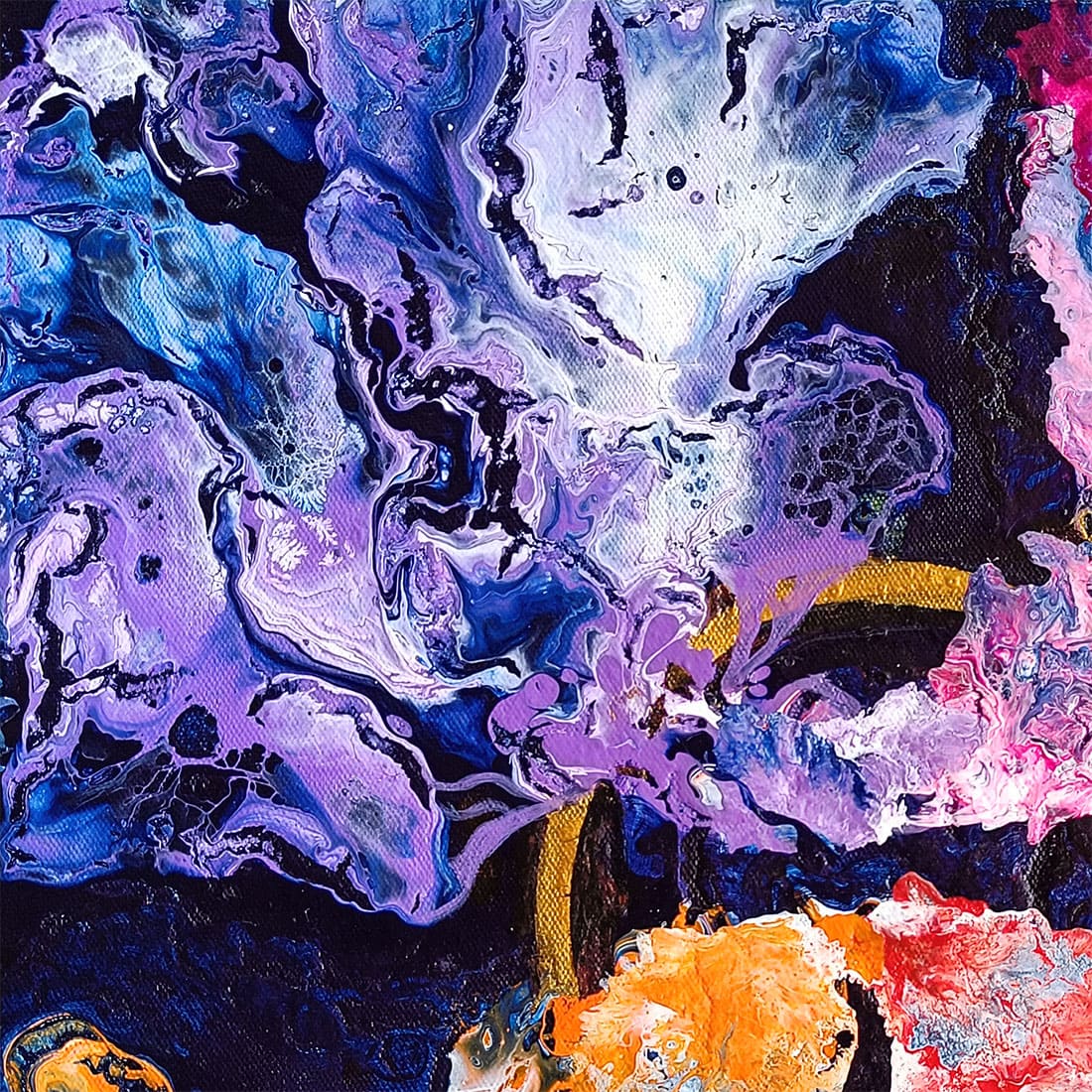 Empowerment - A Soothing Spirit Fluid Painting - Image 2