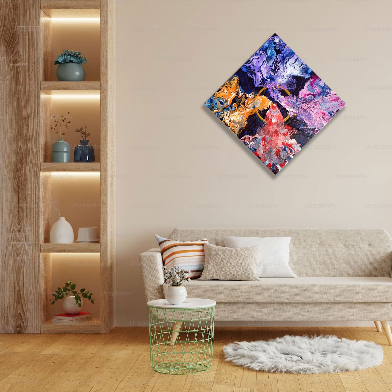 Empowerment - A Soothing Spirit Fluid Painting - Image 3